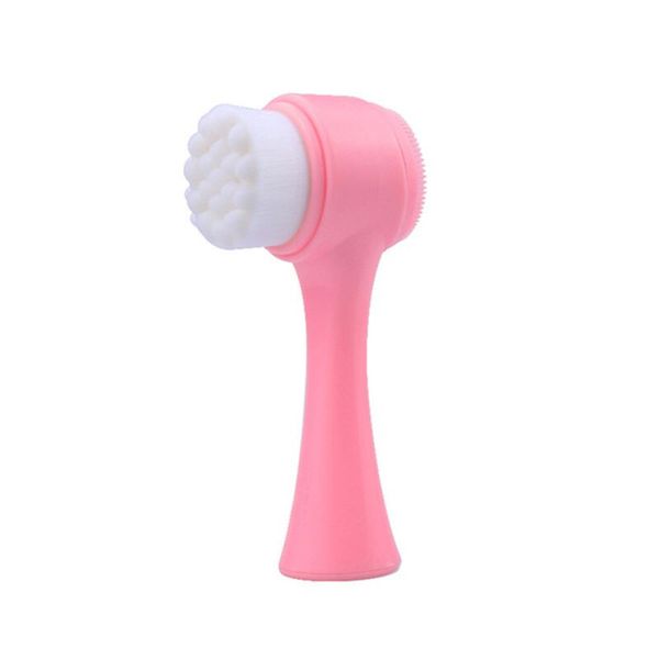 2-in-1 Silicone Facial Cleasner with Brush