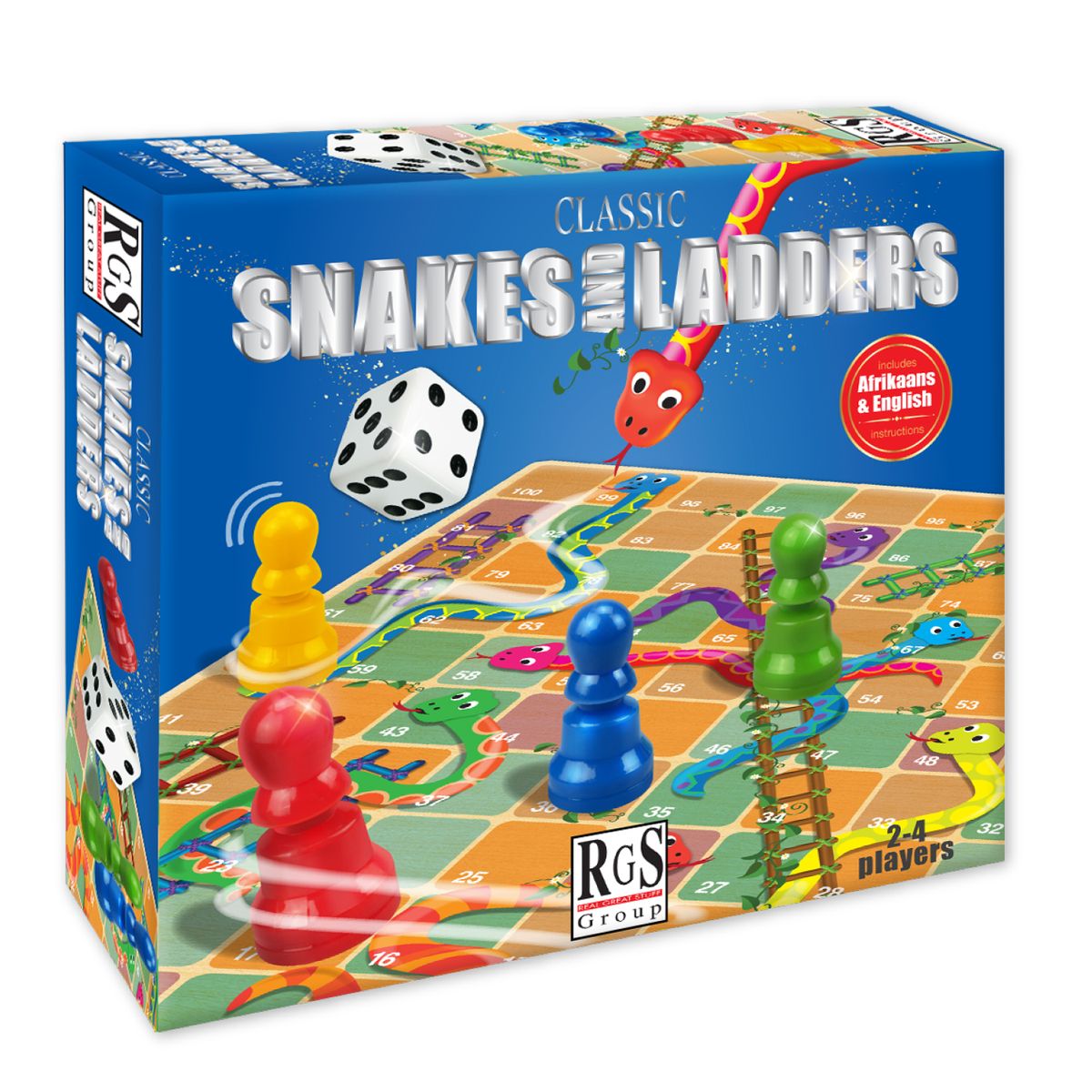 RGS Group Snakes and Ladders Family Game Shop Today. Get it Tomorrow