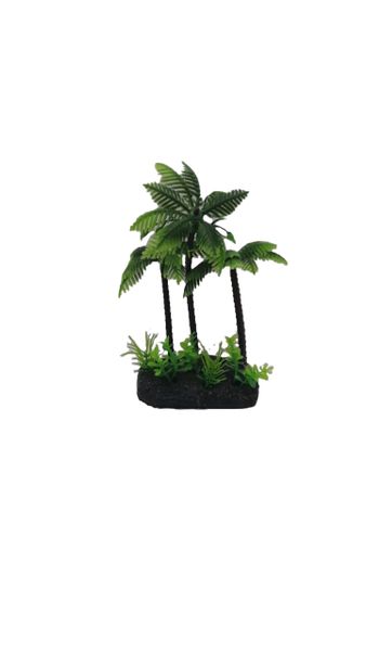 Aquarium Decor Artificial Plant Palm Trees- #1