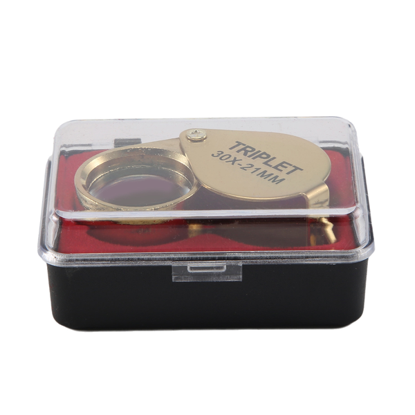30 x Power 21Mm Jewelers Magnifier Foldable Compatible with None