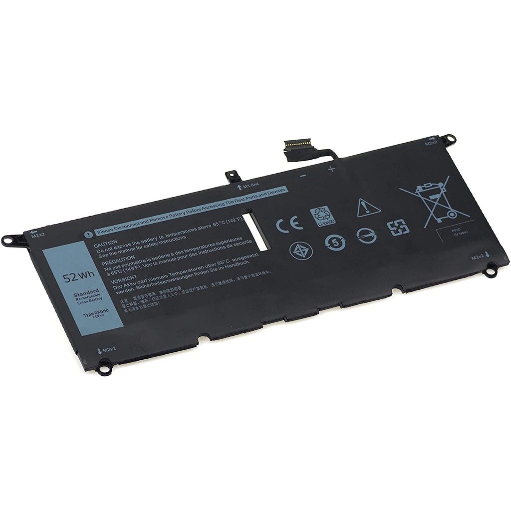 Battery for Dell XPS 13-9380, XPS 13-9370,Inspiron 5390 (DXGH8, 0H754V ...