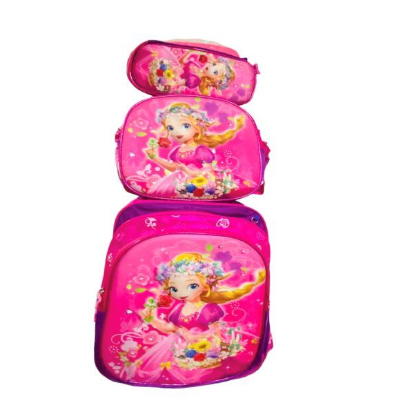 3-in-1 Backpack and Trolley Bag Set - 3D Printed Images