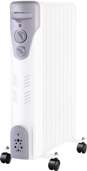 AIM 2000W - Oil Heater 9 Fin - White - AOH9S