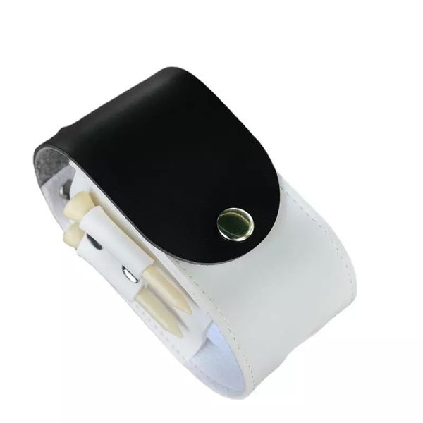 PU Leather Golf Ball Pouch