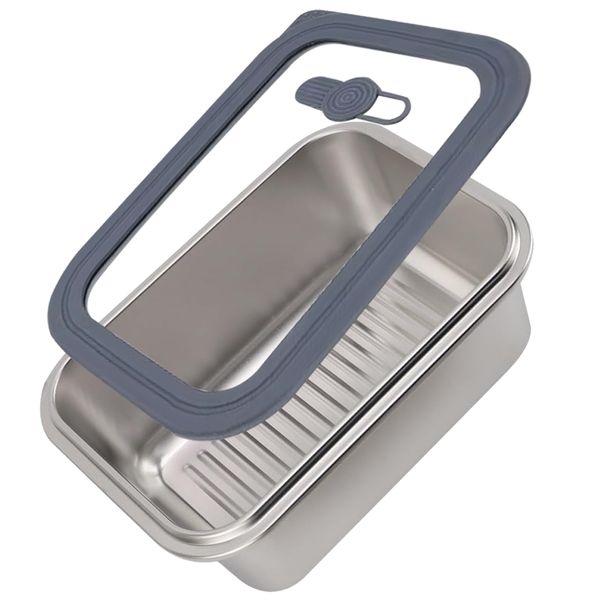 Stainless Steel Containers for Food,Berry Lunch Meat Container - 2300ml