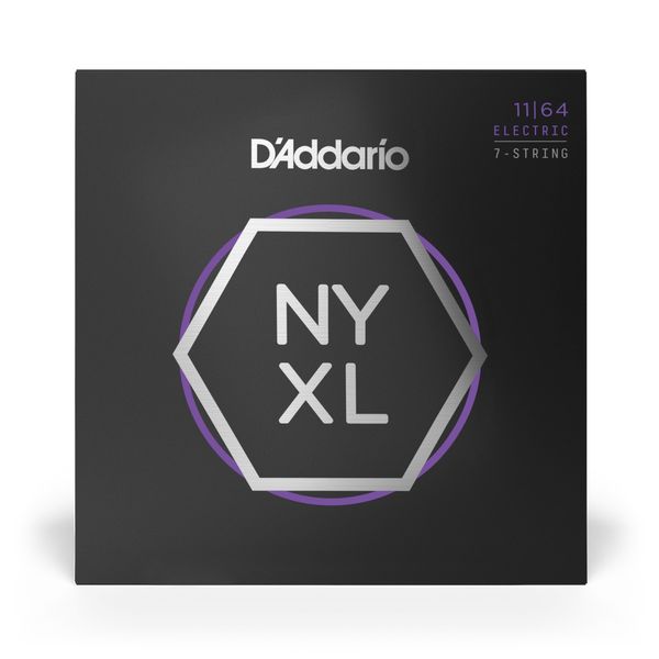 D'Addario NYXL1164 7 String Electric Guitar Strings
