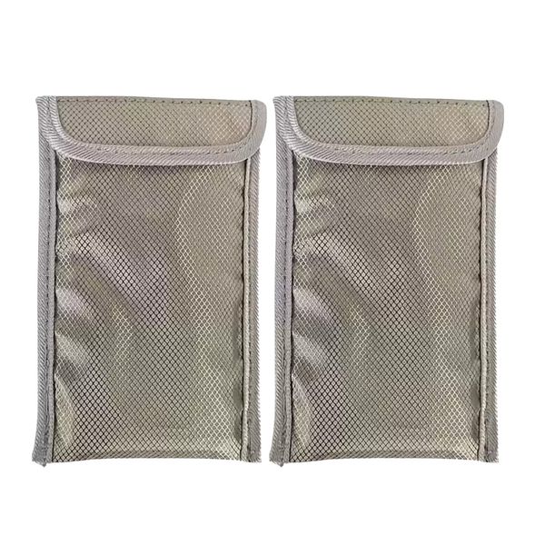 Computer 2Pcs Universal Anti Radiation Phone Signal Blocking Pouch -18.5cm