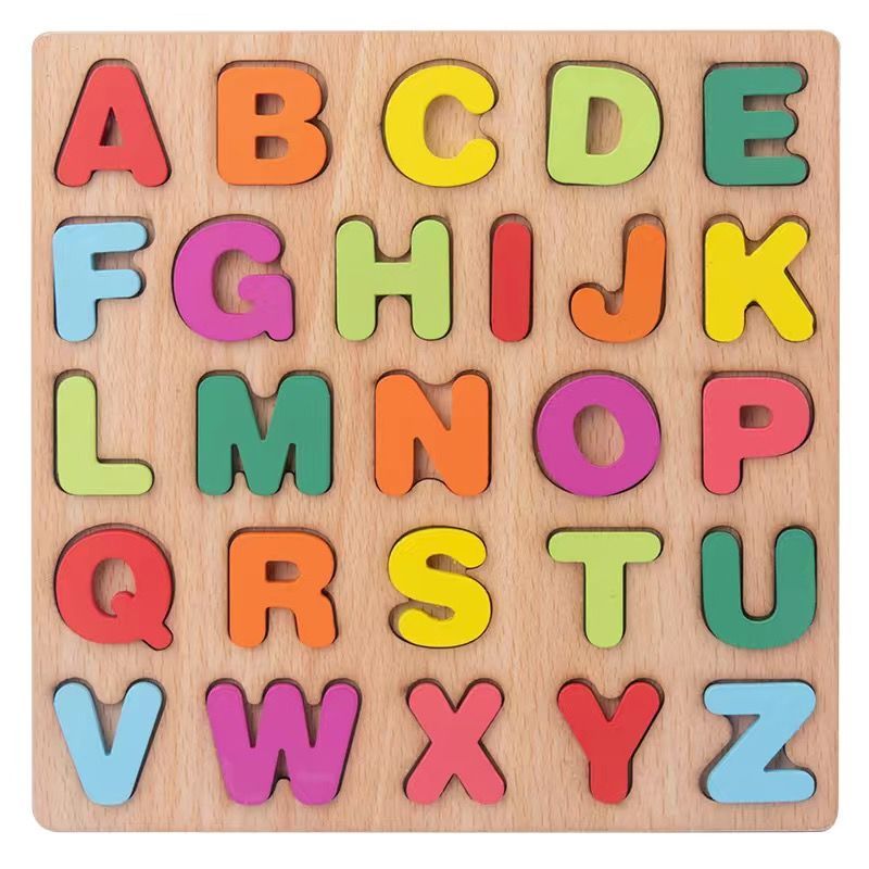 Alphabet Puzzle Wooden Kid Toy ABC | Shop Today. Get it Tomorrow