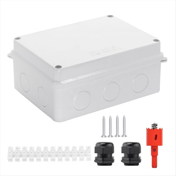 Electrical Box Outdoor Waterproof Box Ip65 Compatible with Universal