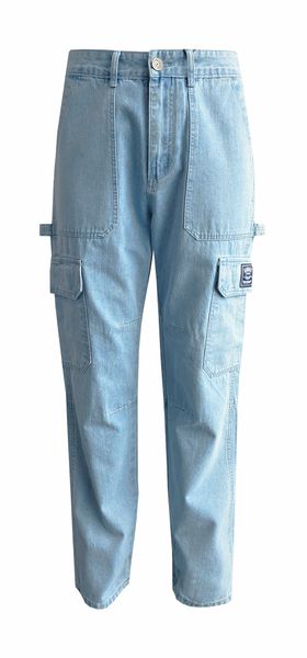 Soviet Rhythm Mens Fashion Oversized Denim - Light Indigo