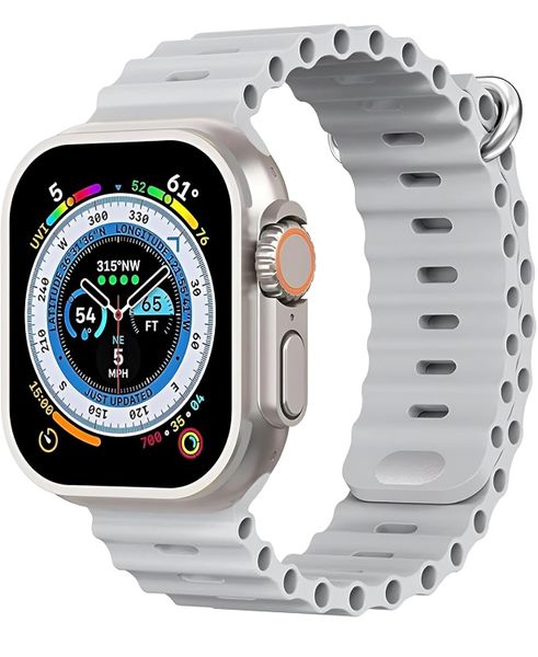 Series 8 Ultra Smartwatch Grey Straps
