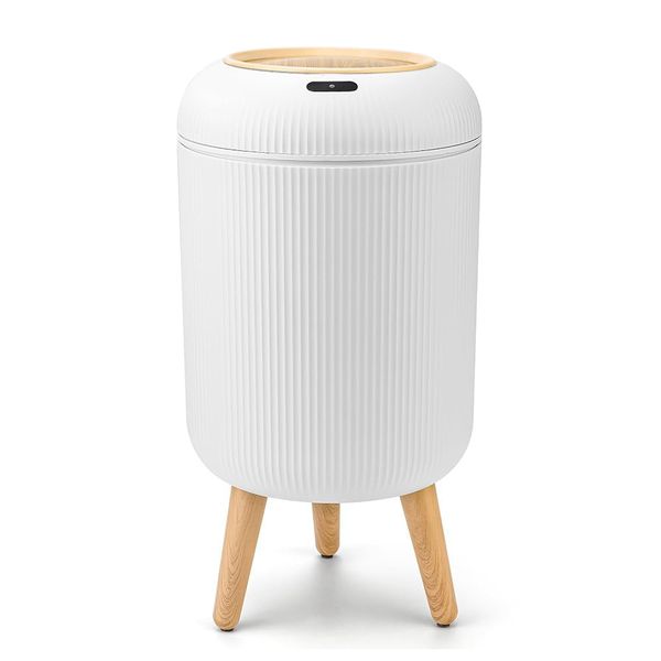 Chenshia Home 10L Modern Touchless Smart Sensor Wastebasket &amp; Bin-Trash Can