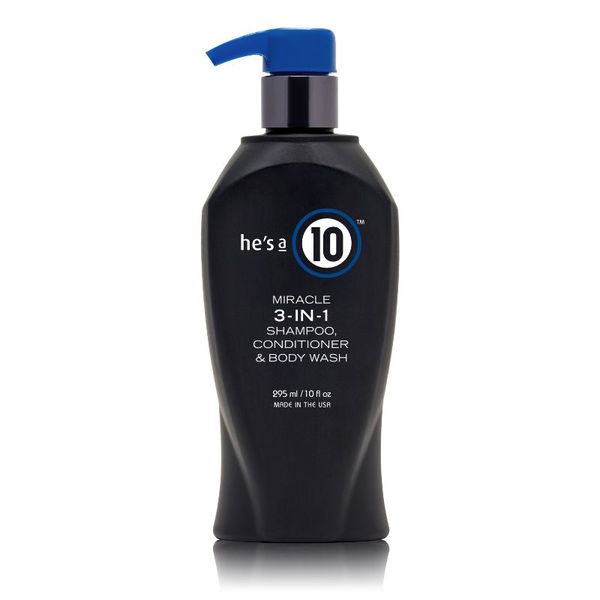 He is a 10 Miracle 3-IN-1 Shampoo Conditioner &amp; Body