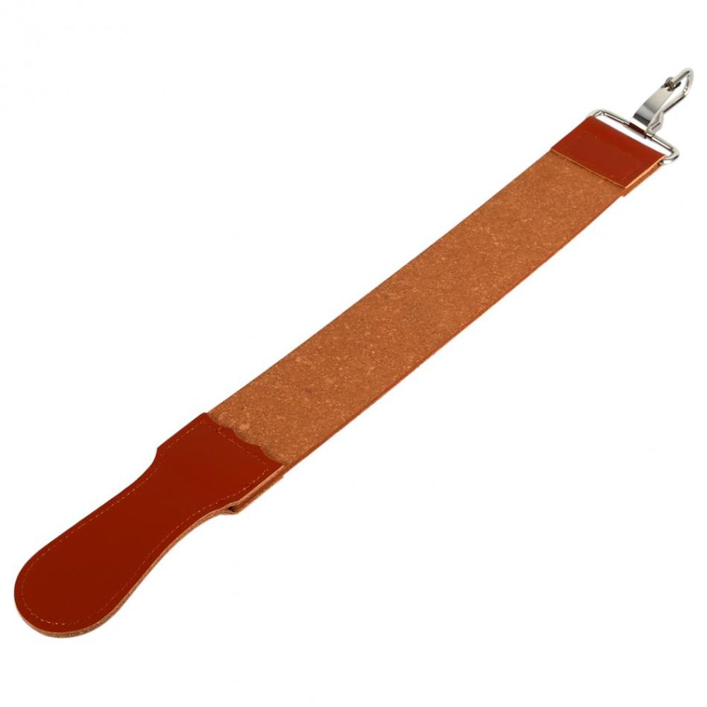 Genuine Leather Barber Straight Razor Strap Sharpener Shaving Belt