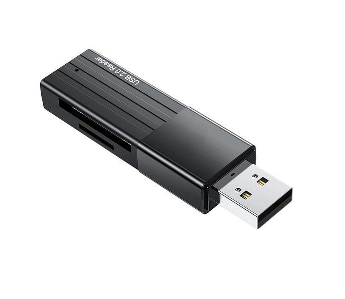 LPS 2-in-1 Card reader USB2.0 / USB3.0 - Black