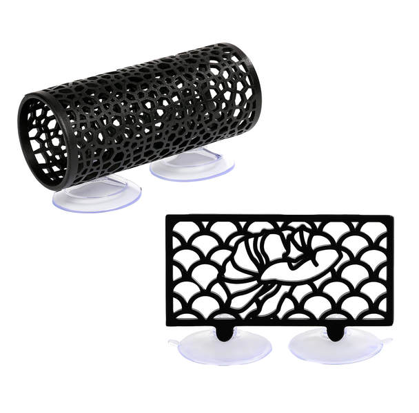 Aquarium Hideout Tunnel Kit- Fish Shrimp Resting &amp; Hiding Decor Accessories