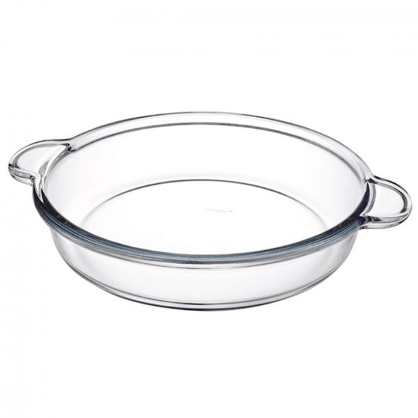Pasabahce Borcam 25cm Round Glass Casserole