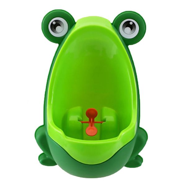 Wall Mounted Frog Design Boys Urinal Potty Training - Dark Green