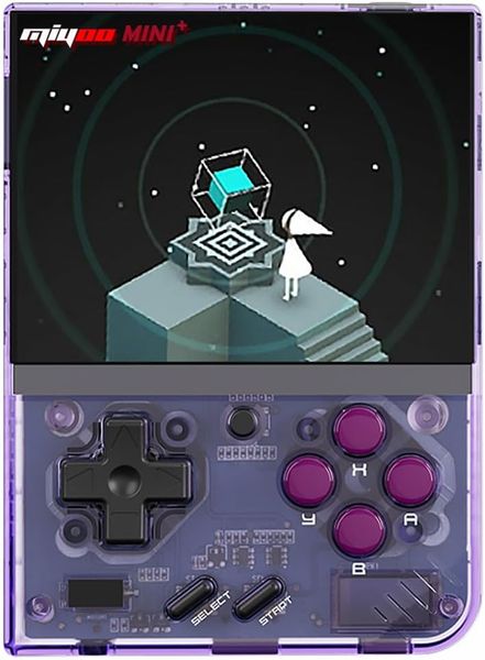 Miyoo Mini Plus Retro Gaming Console, Handheld Game Console 3000mAh Ba