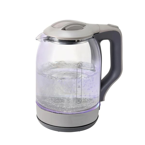 Rising 1.8L Tempered Glass Electric Kettle - 1500W