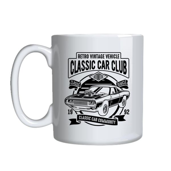 Classic Car Club Mug Gift Idea 125