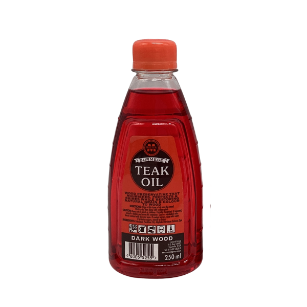 Burmese Teak Oil for Dark Wood Furniture Oil 250ml