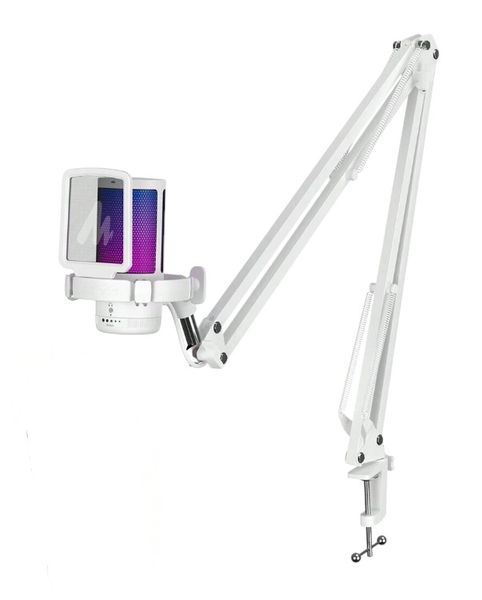 MAONO - DGM20S - USB Gaming Condenser Microphone With RGB Lighting - White