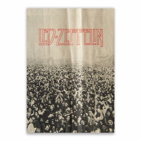 Led Zeppelin Crowd Poster - A1