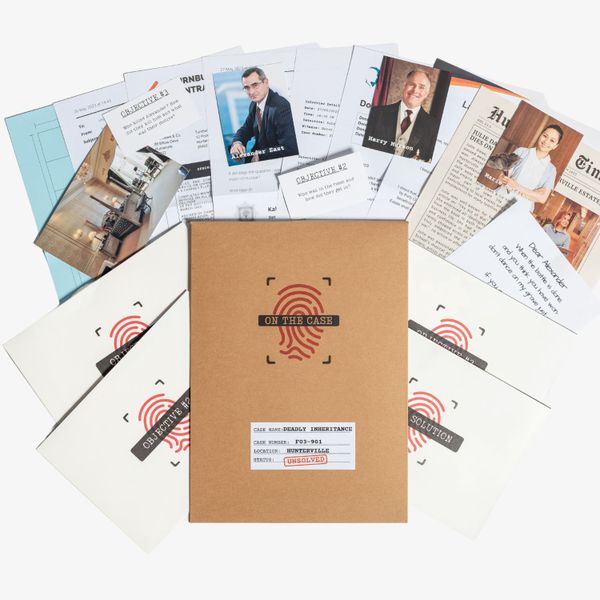 On The Case Murder Mystery Detective Game Case File - Deadly Inheritance