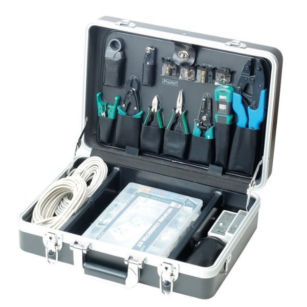 PRK 1PK-9381 Master Network Installation Tool Kit with TC-850 Case