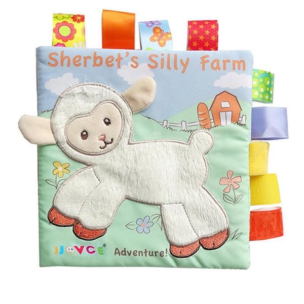 Activity Fabric soft Baby Cloth Book -Sherbet's Silly Farm
