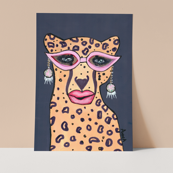 Miss Spots Wall Print