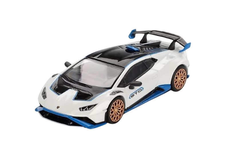 Mini Gt Lamborghini Huracan Sto Bianco Asopo