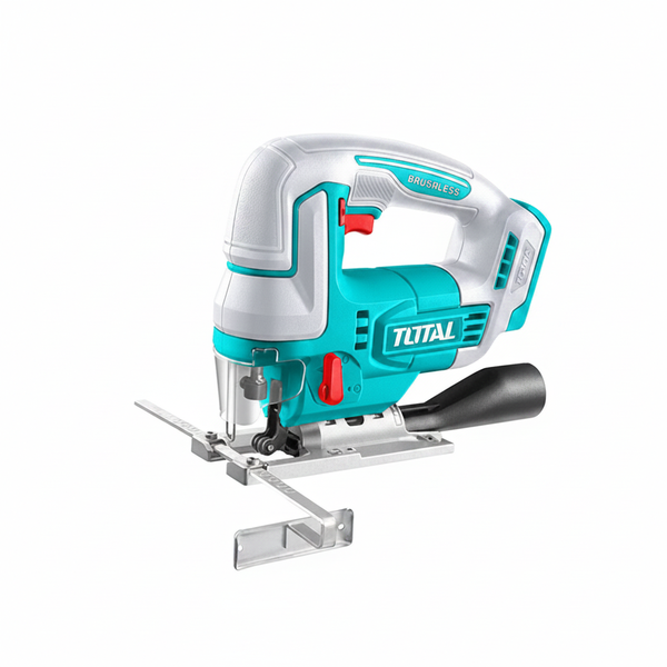 Total Cordless Jig Saw 20V - Cuts Wood 110mm and Metal 12mm