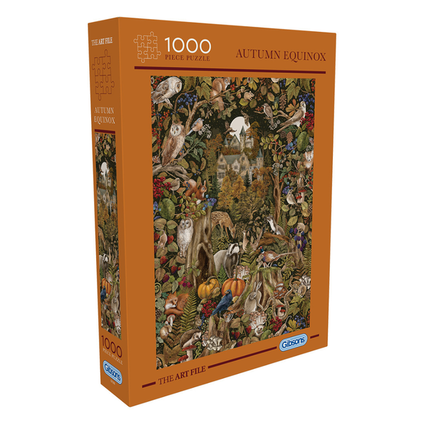 Gibsons - The Art File: Autumn Equinox - 1000 Piece Jigsaw Puzzle