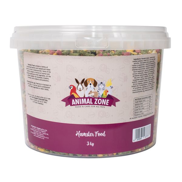 Animal Zone Hamster Food Value Tub - 3kg