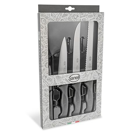 Sanelli Italy 4 Piece Kitchen Knife Set, Shop Today. Get it Tomorrow!