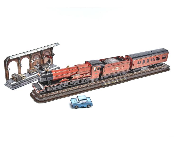 4D Harry Potter Hogwarts Express 180pcs/75cm Long 3D Puzzle