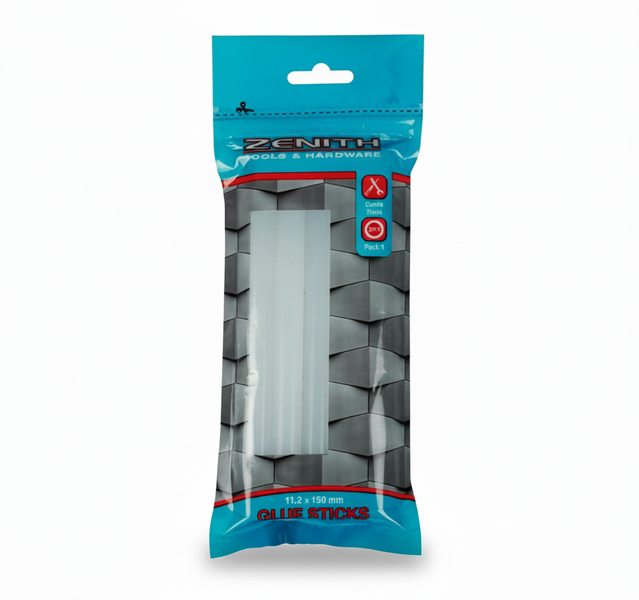Zenith Hot Melt Glue Sticks 11.2 mm x 150 mm 5 Piece Set