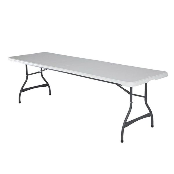 Commercial Grade 1.8m Plastic Folding Table - White