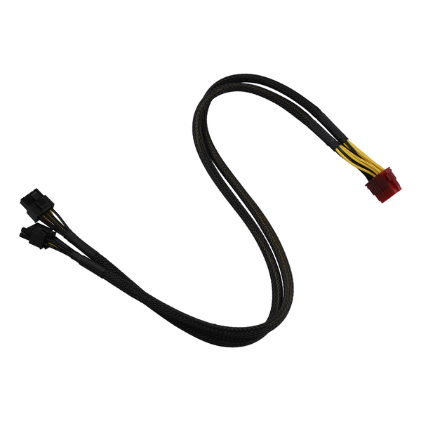 12Pin to Dual PCI-E 8Pin (6+2Pin) Power Cable for Modular PSU