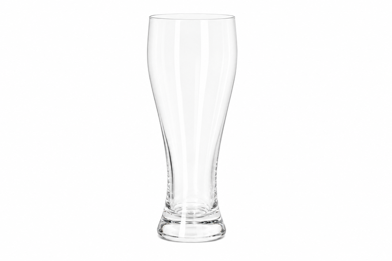 Danny Home Beer Glass Set - Clear Tall Drinking Glasses, 4 Pack