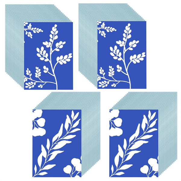60Pcs Cyanotype Paper A5 Sun Print Art Kit High Sun for Kids Adults