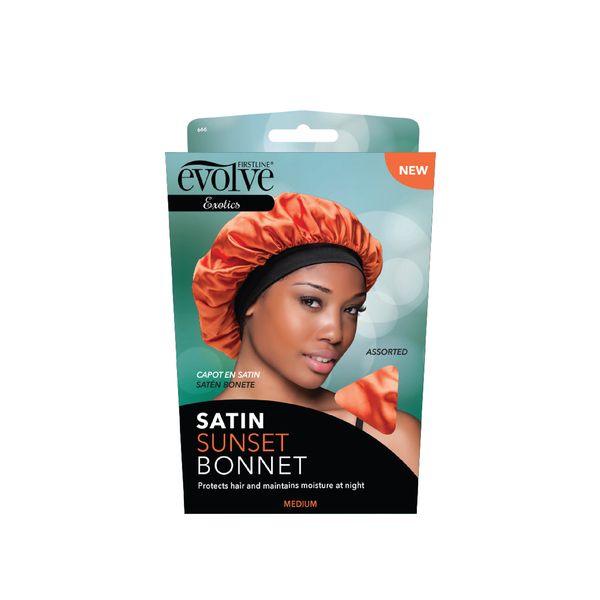 Evolve Sunset Satin Haircare Bonnet