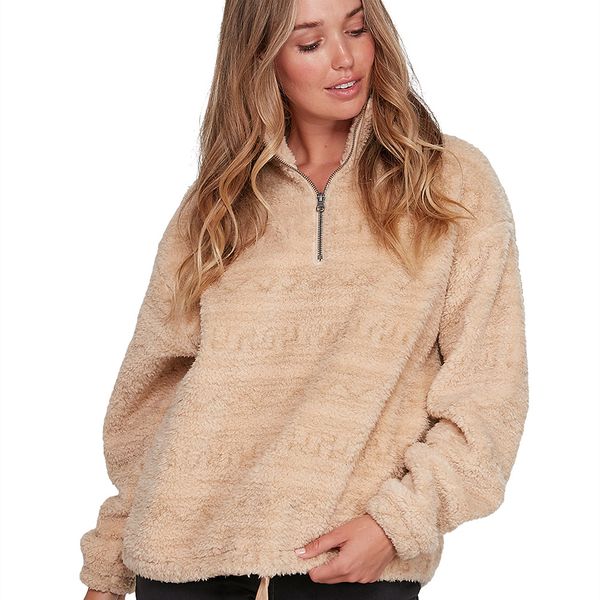 Billabong Women's Catch Up Half Zip Crew