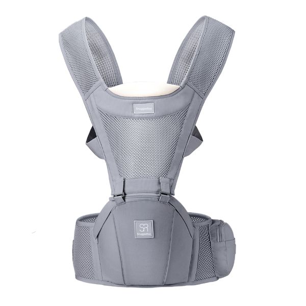 Snuggletime - SnuggleRoo Hip Seat Baby Carrier - with Airflow Fabric