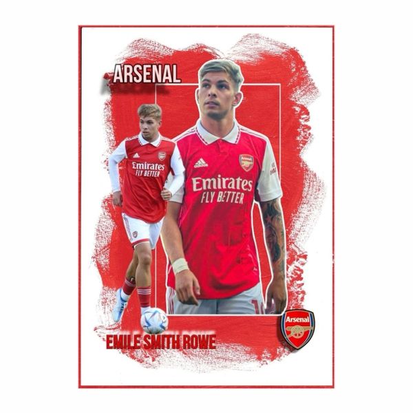 Emile Smith Rowe Arsenal Poster - A1
