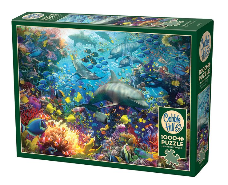 Cobble Hill Vibrant Sea 1000 Piece Puzzle