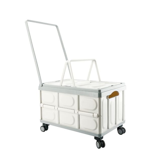 Vusign Campaign Storage BoxTrolley with Wheels 52x36x29cm