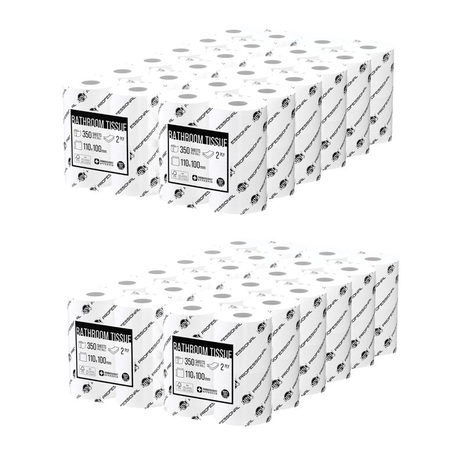 Dinu Professional Bathroom Tissue 2 Ply - Toilet Paper - Pack Of 48 Rolls Image